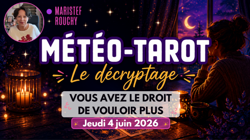 Retrouver du sens grâce au tirage de tarot avec Maristef Rouchy