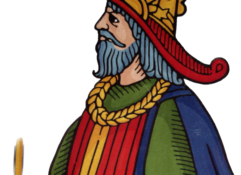 l'Empereur arcande du tarot de Marseille - édition Sébastien Michel