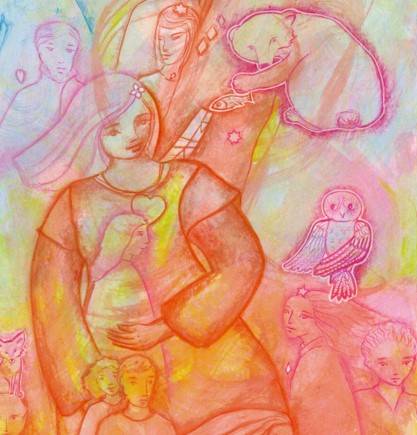 Artiste peintre - Peintre intuitive Bretagne Marianne Lemarchand